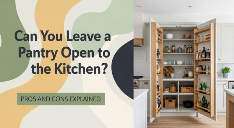 Can You Leave A Pantry Open To The Kitchen? Pros And Cons Explained 7 Can You Leave a Pantry Open to the Kitchen? Pros and Cons Explained