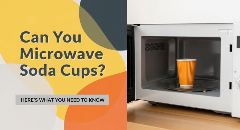 Can You Microwave Soda Cups? Here's What You Need to Know