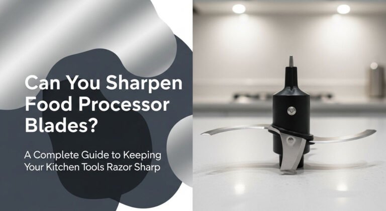 Can You Sharpen Food Processor Blades? A Complete Guide to Keeping Your Kitchen Tools Razor Sharp