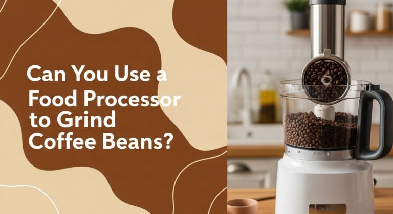Can You Use a Food Processor to Grind Coffee Beans?