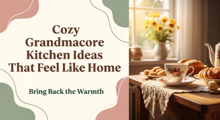 Cozy Grandmacore Kitchen Ideas That Feel Like Home 9 Cozy Grandmacore Kitchen Ideas That Feel Like Home
