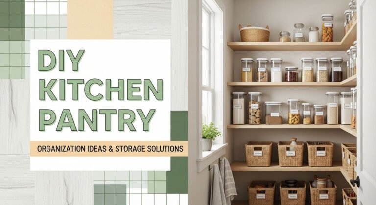 Diy Kitchen Pantry: Organization Ideas &Amp; Storage Solutions 8 DIY Kitchen Pantry: Organization Ideas & Storage Solutions