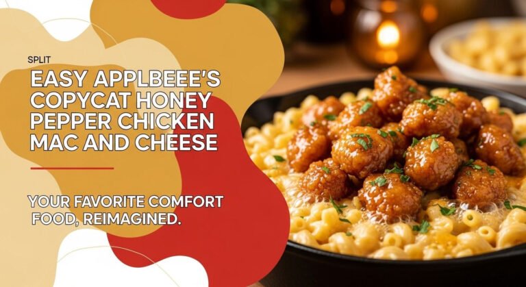 Easy Applebee's Copycat Honey Pepper Chicken Mac and Cheese