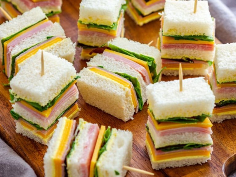 Easy Mini Sandwich Appetizer Recipes for Parties