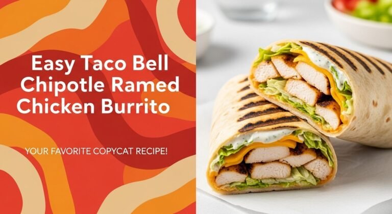 Easy Taco Bell Chipotle Ranch Grilled Chicken Burrito 6 Easy Taco Bell Chipotle Ranch Grilled Chicken Burrito