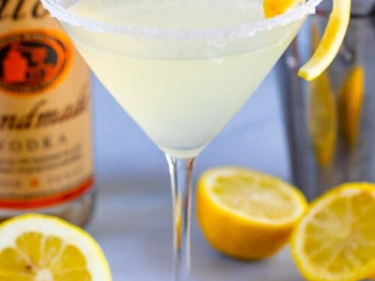 Easy Tito’s Lemon Drop Martini Recipe