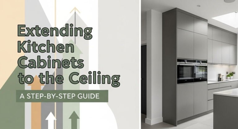 Extending Kitchen Cabinets to the Ceiling: A Step-by-Step Guide