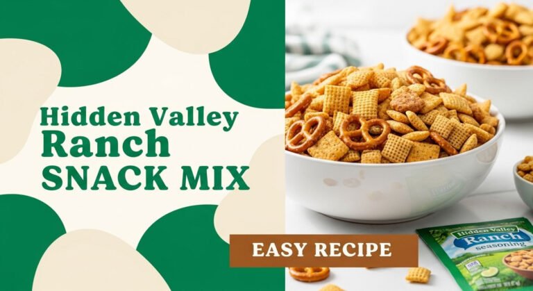 Hidden Valley Ranch Snack Mix: Easy Recipe