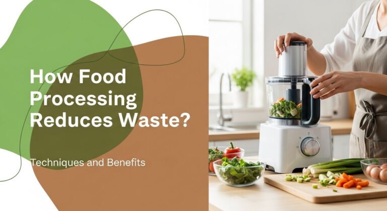 How Food Processing Reduces Waste: Techniques and Benefits