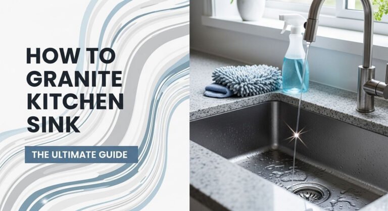 How to Clean Granite Kitchen Sink: The Ultimate Guide