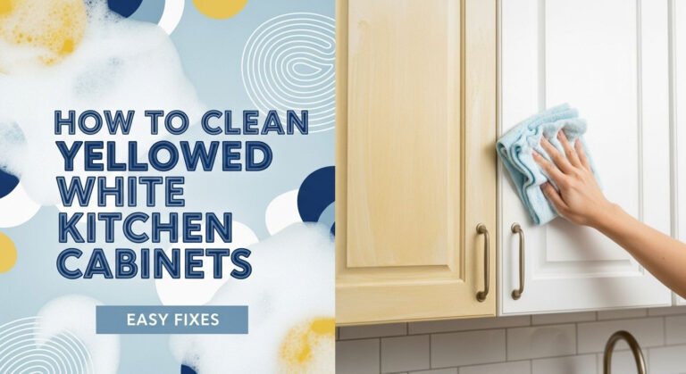 How to Clean Yellowed White Kitchen Cabinets: Easy Fixes