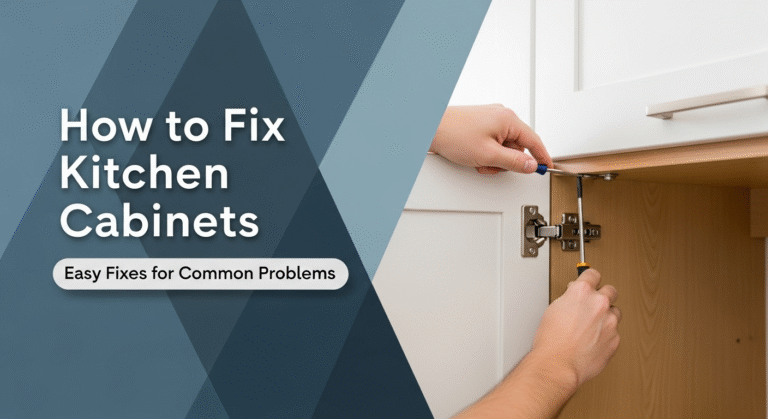 How To Fix Kitchen Cabinets: A Step-By-Step Diy Guide 2 How to Fix Kitchen Cabinets: A Step-by-Step DIY Guide