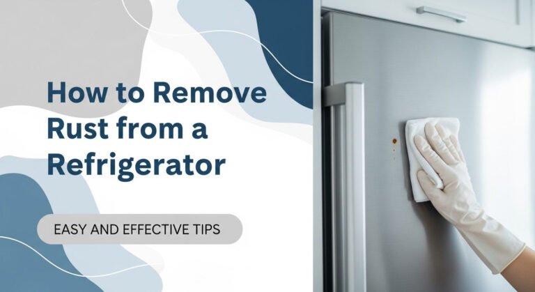 How to Remove Rust from a Refrigerator: Easy and Effective Tips