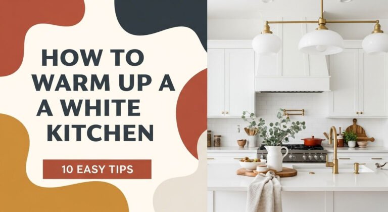 How To Warm Up A White Kitchen: 10 Easy Tips 1 How to Warm Up a White Kitchen: 10 Easy Tips