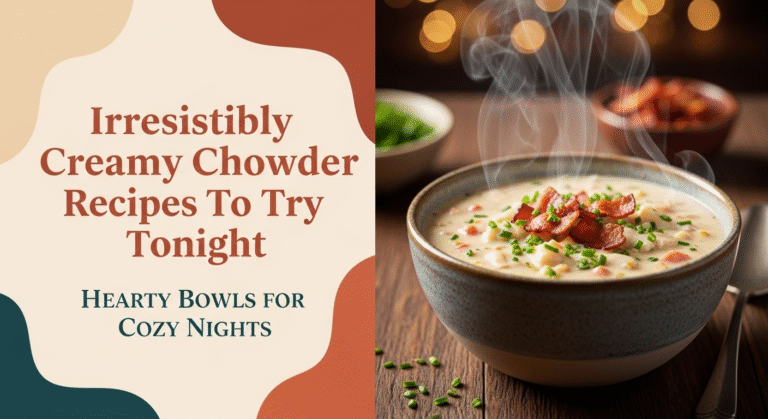 Irresistibly Creamy Chowder Recipes To Try Tonight