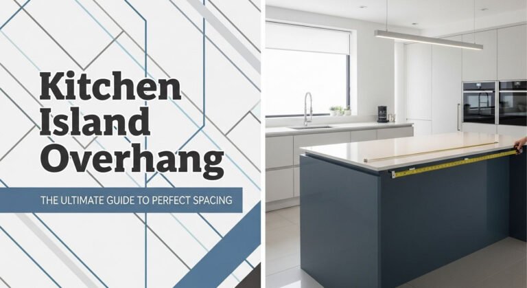 Kitchen Island Overhang: The Ultimate Guide to Perfect Spacing