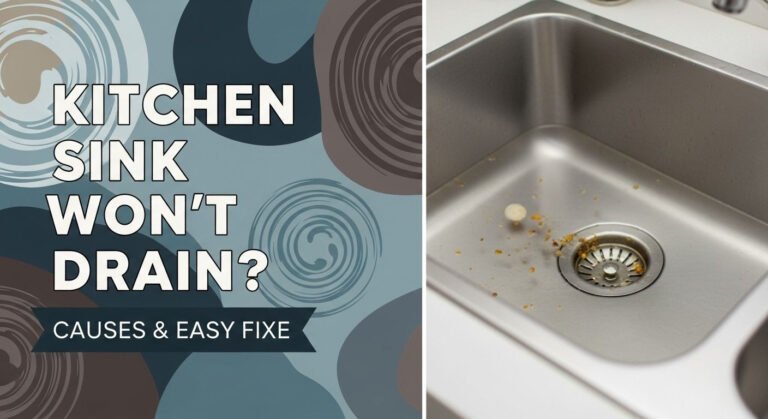 Kitchen Sink Won'T Drain? Causes &Amp; Easy Fixes 5 Kitchen Sink Won't Drain? Causes & Easy Fixes