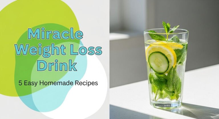 Miracle Weight Loss Drink: 5 Easy Homemade Recipes