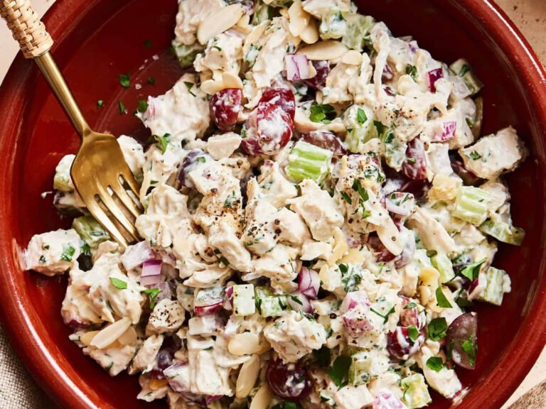Quick & Healthy Chicken Salad Recipe (No Mayo)