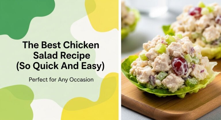 The Best Chicken Salad Recipe (So Quick And Easy) 3 The Best Chicken Salad Recipe (So Quick And Easy)