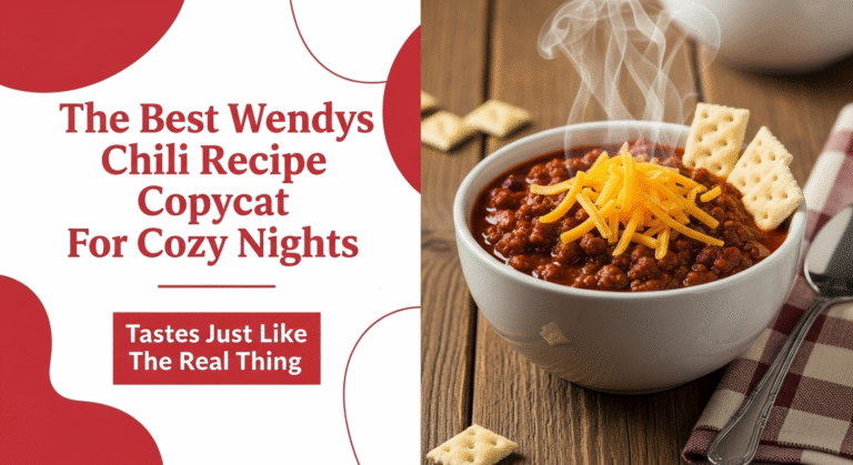 The Best Wendys Chili Recipe Copycat For Cozy Nights 10 The Best Wendys Chili Recipe Copycat For Cozy Nights