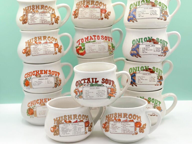 Vintage Soup Recipe Mugs: Your Guide to Collecting & Value