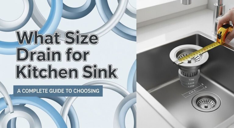 What Size Drain for Kitchen Sink: A Complete Guide to Choosing