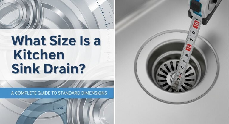 What Size Is A Kitchen Sink Drain? A Complete Guide To Standard Dimensions 7 What Size Is a Kitchen Sink Drain? A Complete Guide to Standard Dimensions