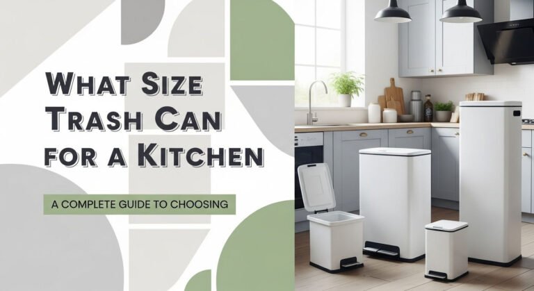 What Size Trash Can For A Kitchen: A Complete Guide To Choosing 2 What Size Trash Can for a Kitchen: A Complete Guide to Choosing