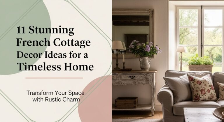 11 Stunning French Cottage Decor Ideas For A Timeless Home 6 11 Stunning French Cottage Decor Ideas for a Timeless Home
