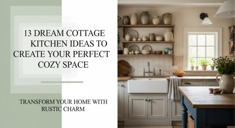 13 Dream Cottage Kitchen Ideas To Create Your Perfect Cozy Space 7 13 Dream Cottage Kitchen Ideas to Create Your Perfect Cozy Space