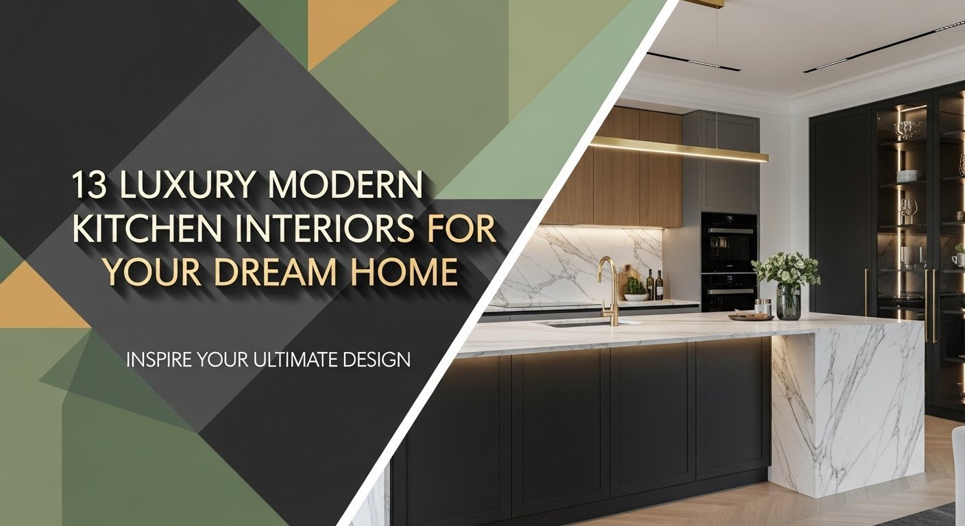 13 Luxury Modern Kitchen Interiors For Your Dream Home 2026