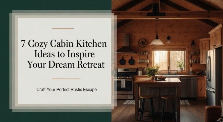 7 Cozy Cabin Kitchen Ideas To Inspire Your Dream Retreat 1 7 Cozy Cabin Kitchen Ideas to Inspire Your Dream Retreat