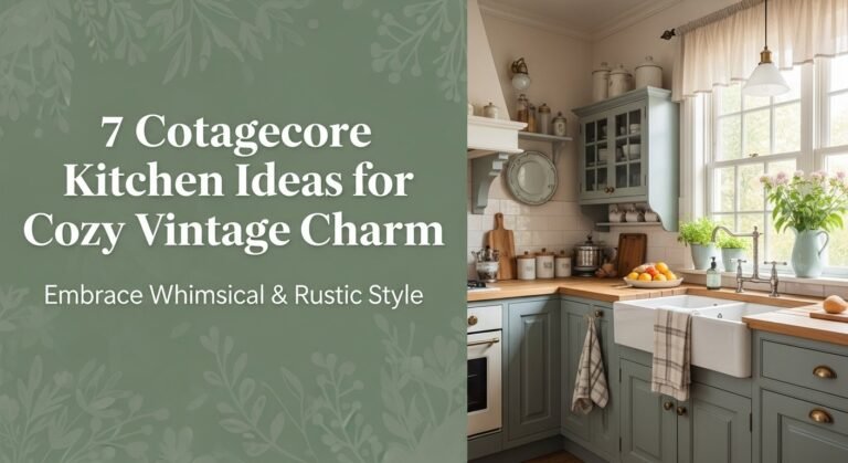 7 Cottagecore Kitchen Ideas for Cozy Vintage Charm [year]
