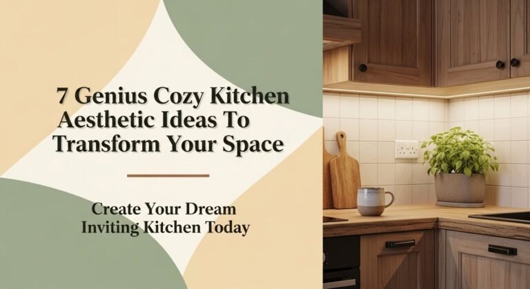 7 Genius Cozy Kitchen Aesthetic Ideas To Transform Your Space 6 7 Genius Cozy Kitchen Aesthetic Ideas To Transform Your Space