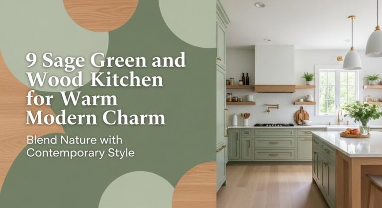 9 Sage Green and Wood Kitchen Ideas for Warm Modern Charm [year]