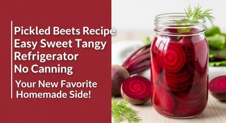 Pickled Beets Recipe Easy Sweet Tangy Refrigerator No Canning 7 Pickled Beets Recipe Easy Sweet Tangy Refrigerator No Canning