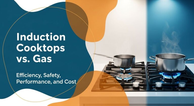 Induction Cooktops vs. Gas: Efficiency, Safety, Performance, and Cost