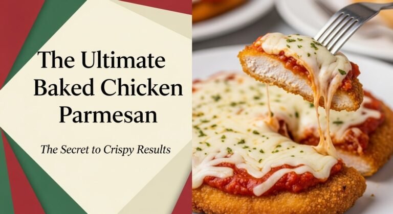 The Ultimate Baked Chicken Parmesan Recipe For Crispy Results