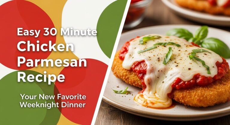 Easy 30 Minute Chicken Parmesan Recipe