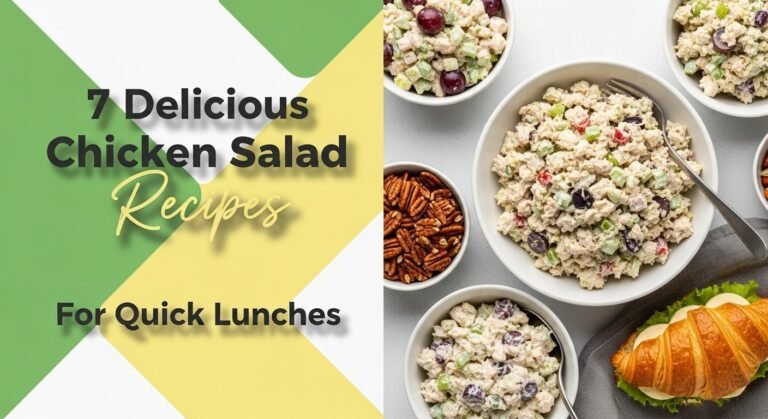 7 Delicious Chicken Salad Recipes For Quick Lunches
