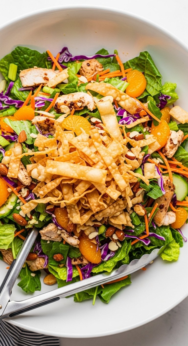 chinese-chicken-salad-with-wonton-strips-toasted-almonds-mandarin-oranges