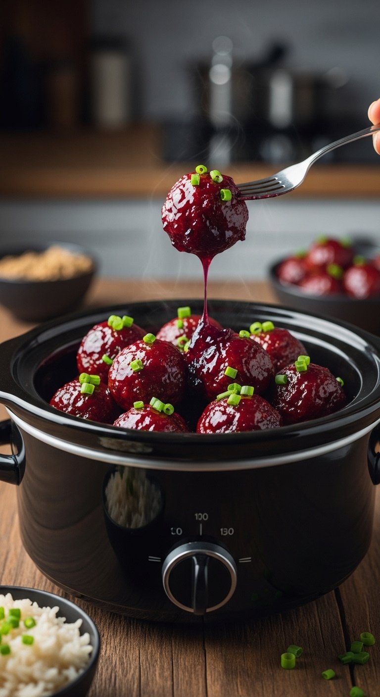 classic-grape-jelly-meatballs-dark-ceramic-slow-cooker-glossy-glaze-wood-table