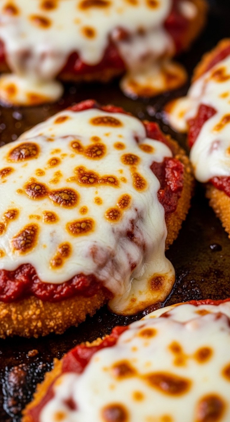 close-up-finished-chicken-parmesan-bubbly-melted-mozzarella-golden-brown