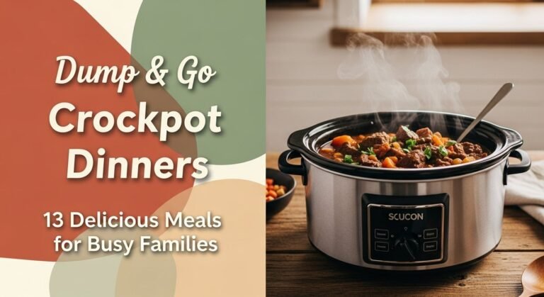 13 Delicious Dump And Go Crockpot Dinners For Busy Families 1 13 Delicious Dump And Go Crockpot Dinners For Busy Families