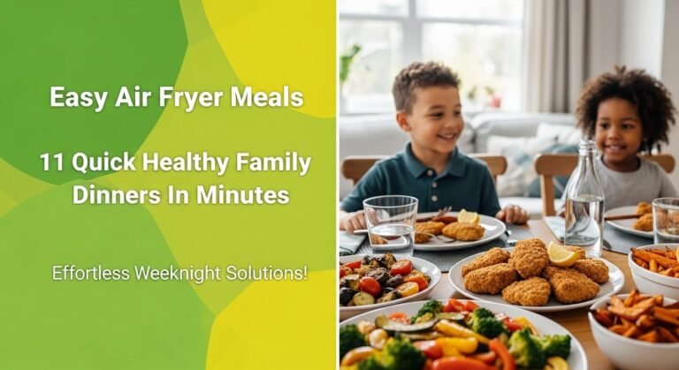 Easy Air Fryer Meals 11 Quick Healthy Family Dinners In Minutes