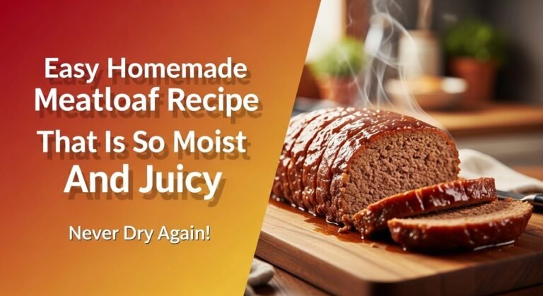 Easy Homemade Meatloaf Recipe That Is So Moist And Juicy 9 Easy Homemade Meatloaf Recipe That Is So Moist And Juicy