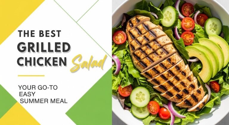 The Best Grilled Chicken Salad Recipe For An Easy Summer Meal