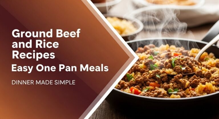 Ground Beef And Rice Recipes Easy One Pan Meals 6 Ground Beef and Rice Recipes Easy One Pan Meals