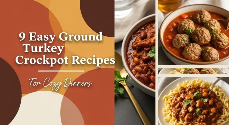 9 Easy Ground Turkey Crockpot Recipes For Cozy Dinners